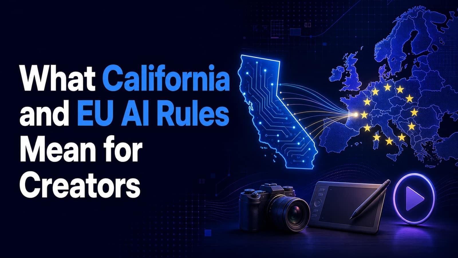 What California and EU AI Rules Mean for Creators